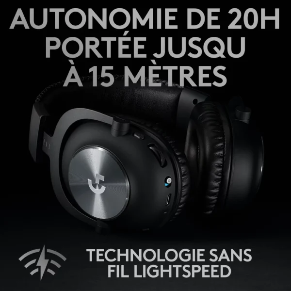 Auricular gamer LOGITECH G PRO X Wireless + G PRO X Superlight - Imagen 4