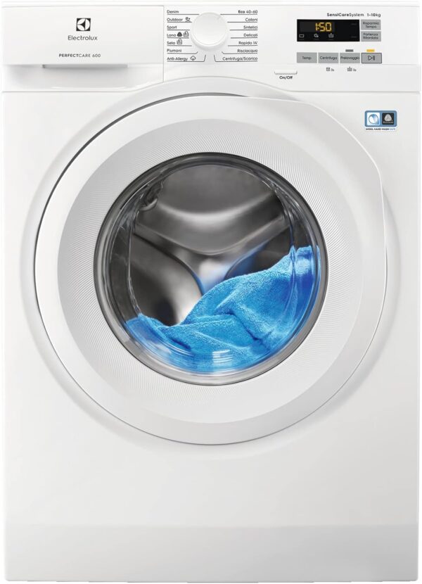 Electrolux EW6F512U - Lavadora de carga frontal PerfectCare 600 con