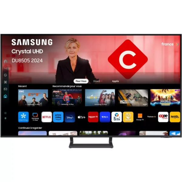 Télévision LED SAMSUNG TU75DU8505K 2024 con tecnologías avanzadas