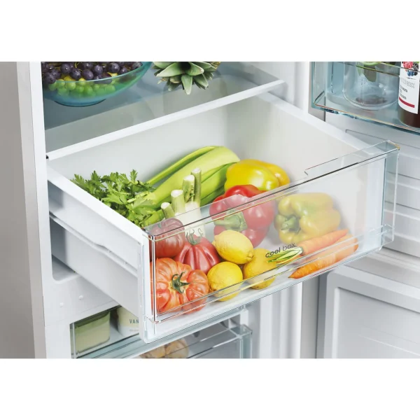 Frigorífico combi - Candy City Combi CCT3L517ES, Low Frost, 177 cm, 260 l, Iluminación LED, Inox - Imagen 4