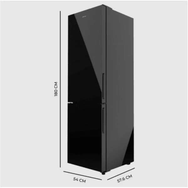 Bolero CoolMarket Combi 250 Black Glass E - Imagen 4